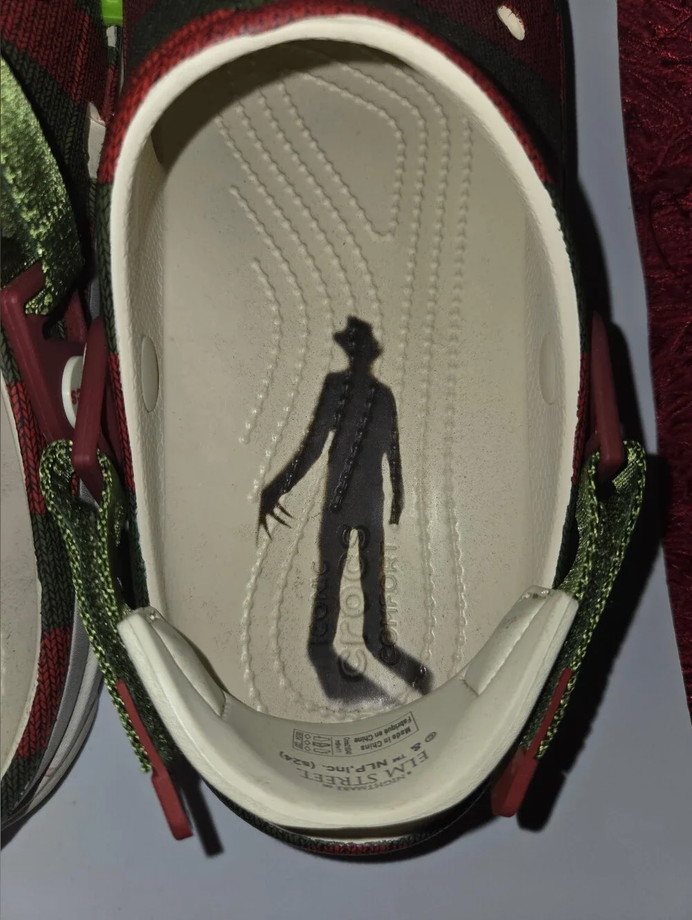 Crocs A Nightmare On Elm Street Freddy Krueger Clogs Size Mens 9 Women's 11